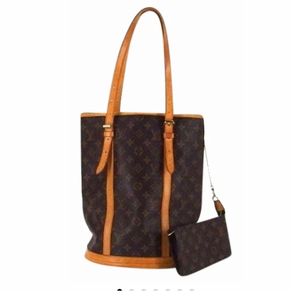Louis Vuitton Handbags - LOUIS VUITTON AUTHENTIC Bucket BagW/Pouch